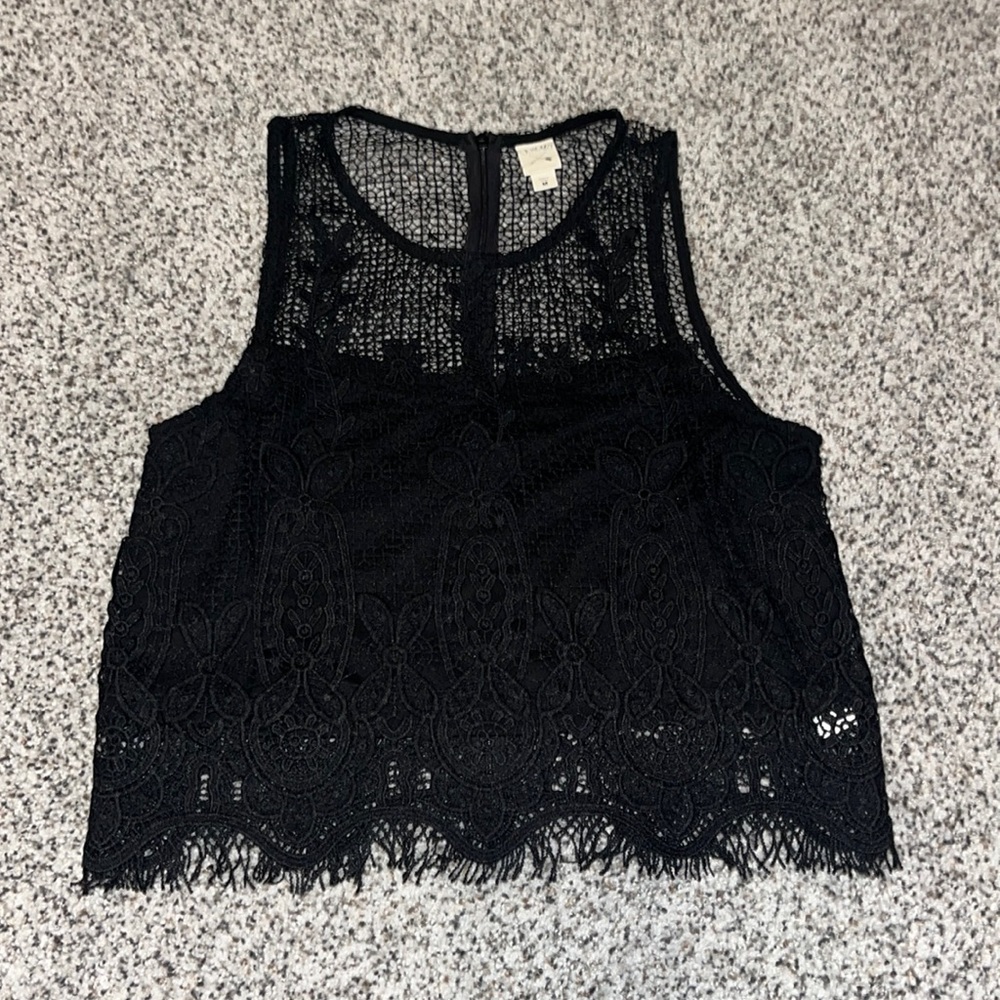LA Hearts Knitted tank top